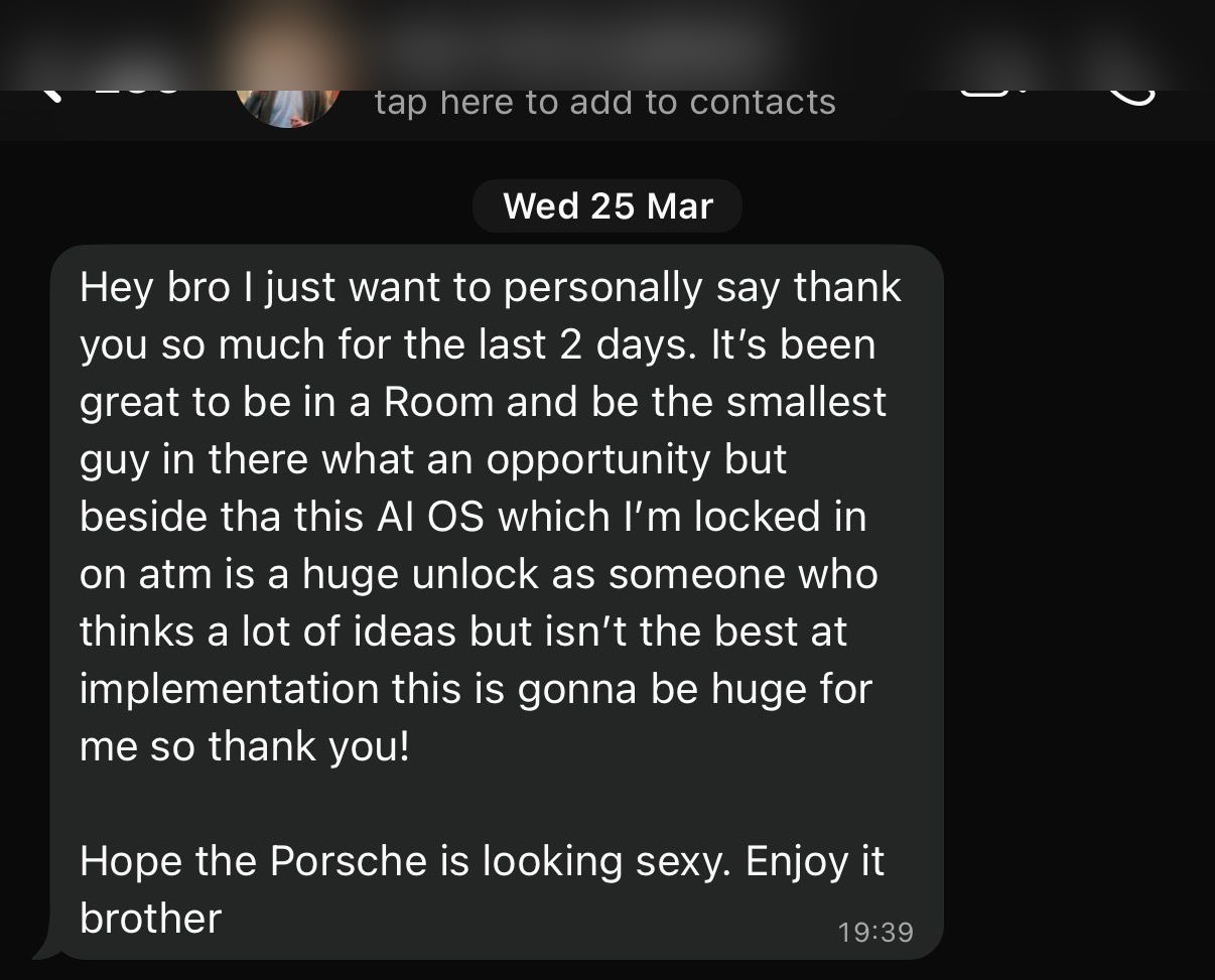 Mastermind testimonial